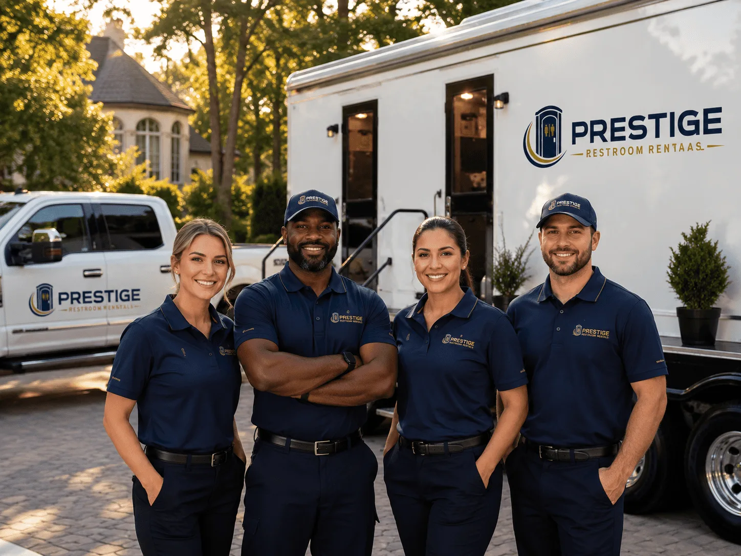 Trusted Luxury Portable Restrooms company in Makanda, IL